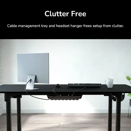 Геймерский стол Cougar E-Grav 160 Black (E-Grav 160) - фото 13