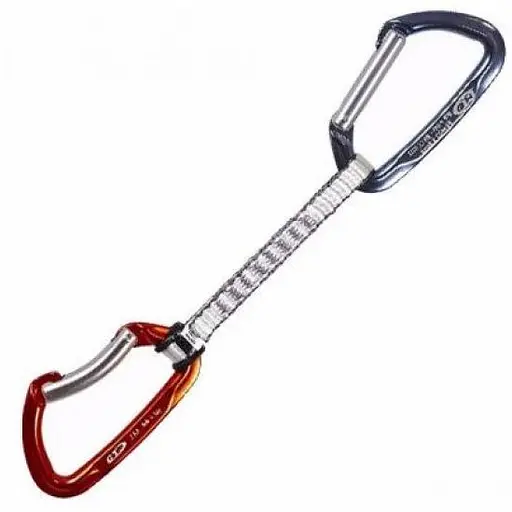 Відтяжка з карабінами Climbing Technology Passion Dy 12cm Anod (1053-2E675BC BOG)