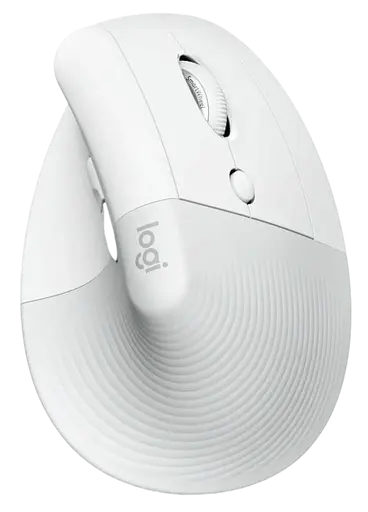 Мышь вертикальная беспроводная Logitech Lift Bluetooth Ergonomic White (910-006496)