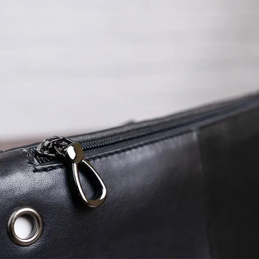 Сумка поясная из натуральной кожи Vintage 34х12,5х2 см 000200015 - фото 7