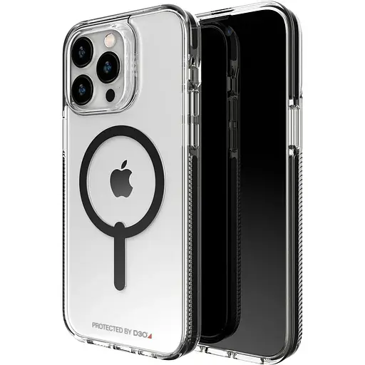 Оригінальний протиударний чохол Gear4 Santa Cruz MagSafe для iPhone 14 Pro Clear Black (702010123) - фото 8