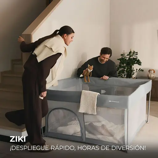 Манеж Kinderkraft Ziki Grey (KLZIKI00GRY0000) - фото 10