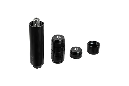 Саундмодератор Sonic 45 (М15х1) калибры: 243Win, 6.5x55,270Win, 7мм, 7мм mag. 30 06, 308Win, 300 Win.mag - фото 4