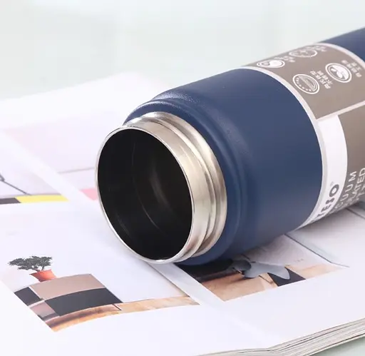 Термобутылка Tyeso 750 мл из нержавеющей стали для кофе воды blue - фото 8