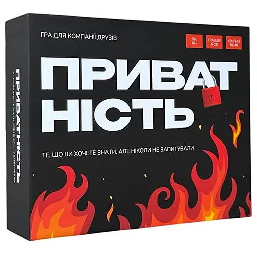 Настільна гра Gamesly Приватність (укр.) (ВР_ПРВТ) - фото 1
