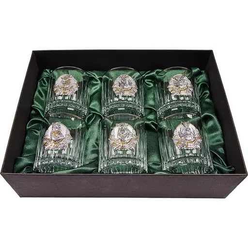 Подарунковий набір склянок Boss Crystal Hunter 6 шт.