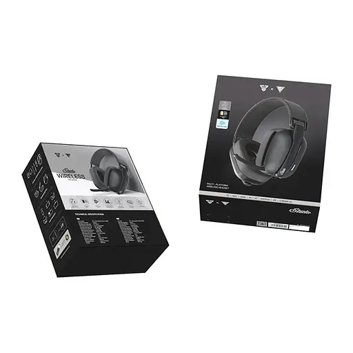 Беспроводные игровые наушники Fantech WHG03 Studio, 3 Modes, Wired, BT5.3, 2.4Ghz, AUX, 400 mAh, 40h Черный - фото 4