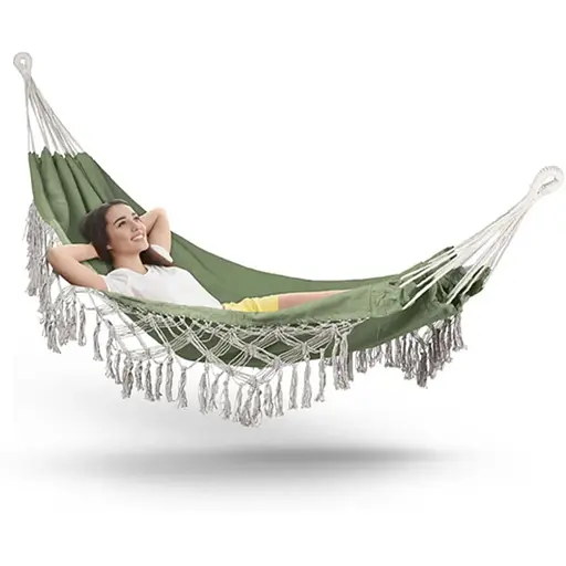 Бразильский гамак Outtec XXL хаки - фото 5