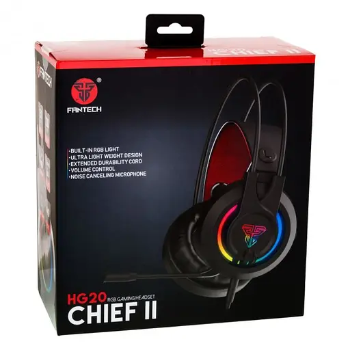 Игровые Наушники Fantech HG20 Chief II Чёрный - фото 4