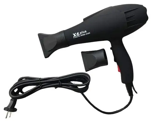 Фен Enzo X6 Professional 9996-2800 з іонізацією 2500 Вт - фото 3