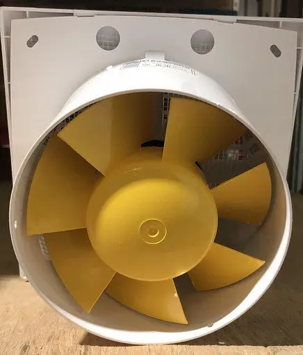 Вентилятор вытяжной Домовент 150 СТ с сеткой и таймером Белый 30412 - фото 3