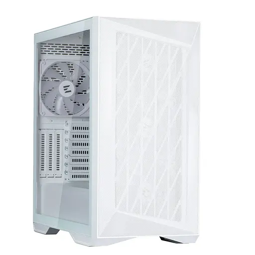 Zalman Корпус Z9 Iceberg MS без БЖ 2xUSB3.0, 2xUSB2.0 1xUSB 3.1 Gen2 Type-C 4x140мм ARGB VGA 390мм LCS ready TG Side Panel EATX білий - фото 5