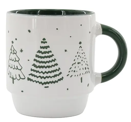 Набор чашек Limited Edition NY Warmly Green 2 шт 320 мл (TRSC-BH5019-M01) - фото 3