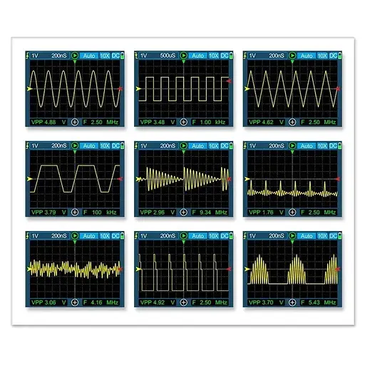 Осцилограф цифровий Kkmoon DS0120M портативний з акумулятором - фото 5