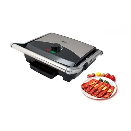 Універсальний електрогриль Sokany SK-210 (контактний гриль) 2000Вт - фото 3