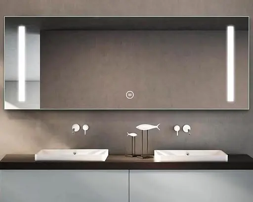 Дзеркало Dusel DE-M1041 75x100, Білий - фото 9