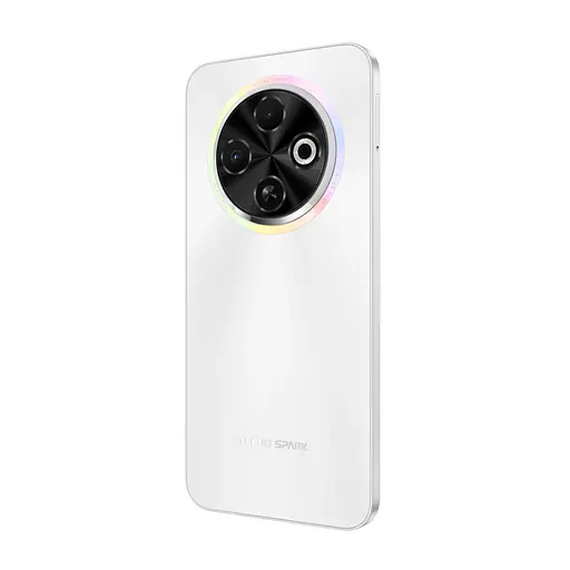 Смартфон Tecno Spark 30C KL5n 667" 6/128ГБ 2SIM 5000мА год Orbit White - фото 8