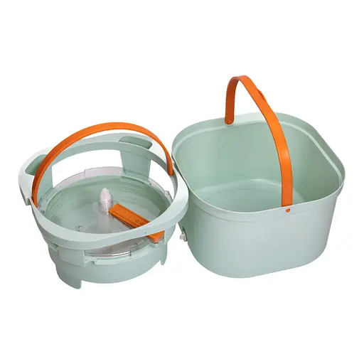 Швабра с ведром для отжима и сменной насадкой  HP-35015-46 - фото 6