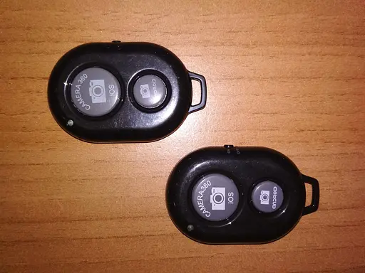 Пульт кнопка ДУ Bluetooth Remote Control черный TOTO - фото 3