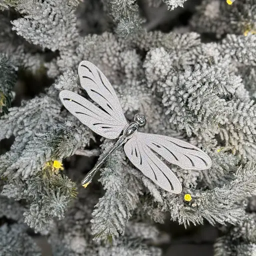 Ялинкова іграшка MIS LT Бабка мала 15х9х1,5 см білий - фото 2