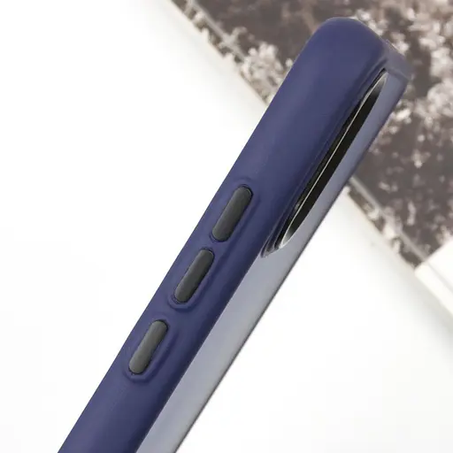 Чохол Epik TPU+PC Lyon Frosted для Xiaomi Redmi 9A Navy Blue - фото 6