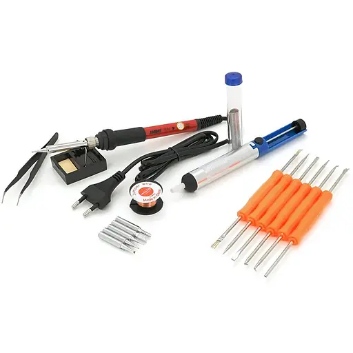 Набор инструментов для пайки ANENG SL-101, 17 предметов