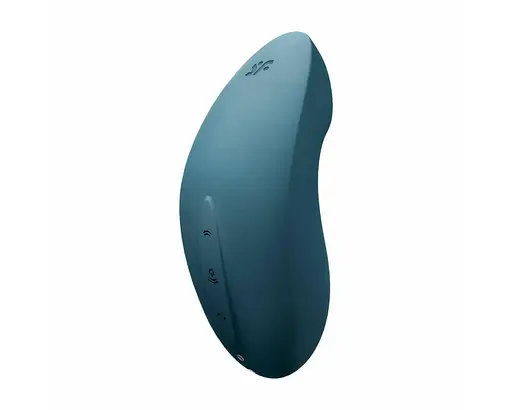 Вакуумний стимулятор клітора з вібрацією Satisfyer Vulva Lover 2 синій - фото 7