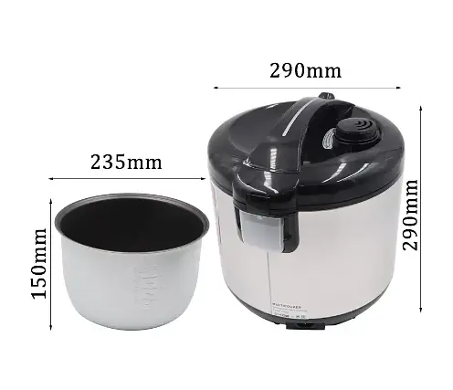 Багатофункціональна універсальна мультиварка RAF R.166 12 програм з антипригарним покриттям - фото 5