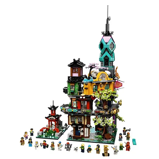 Конструктор Ninjago City Gardens на 5685 деталей (R6009) - фото 2