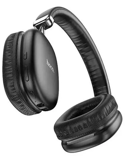 Бездротові bluetooth навушники Hoco W35 BT5.3 з мікрофоном (Чорний) - фото 4