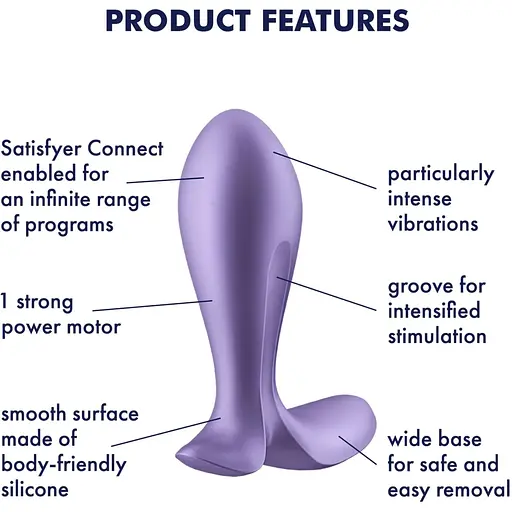 Анальна смарт-пробка Satisfyer Intensity Plug - фото 6