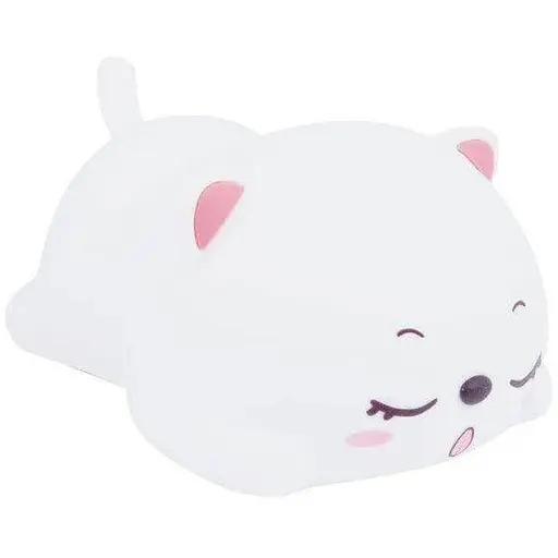 Силиконовый ночник Framily WH-A17 светодиодный светильник Собачка 1.5 Вт Белый - фото 1