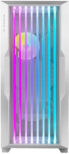 Корпус AZZA Guardian Glass ARGB White (CSAZ-520WG) - фото 2