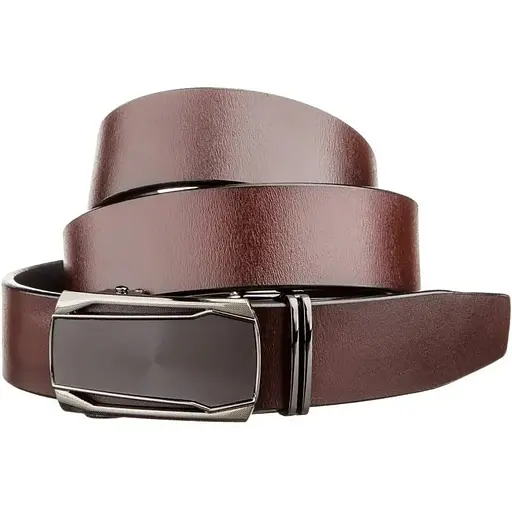 Ремінь шкіряний Vintage чоловічий 115х3,3 см acs0014929 - фото 1