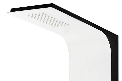 Душова панель Corsan Duo black white LED A777MWHBLLED, Білий - фото 3