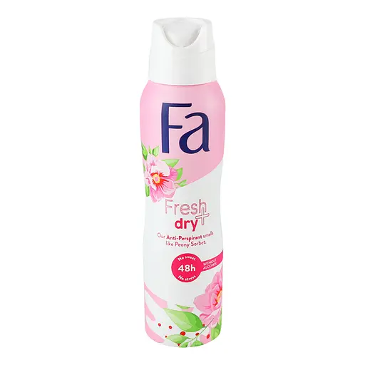 Антиперспірант-спрей Fa Fresh & Dry Pion Sorbet Сорбет з півонії 150 мл - фото 6