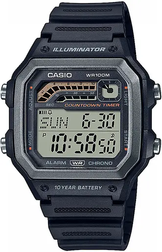 Годинник CASIO WS-1600H-1AVEF