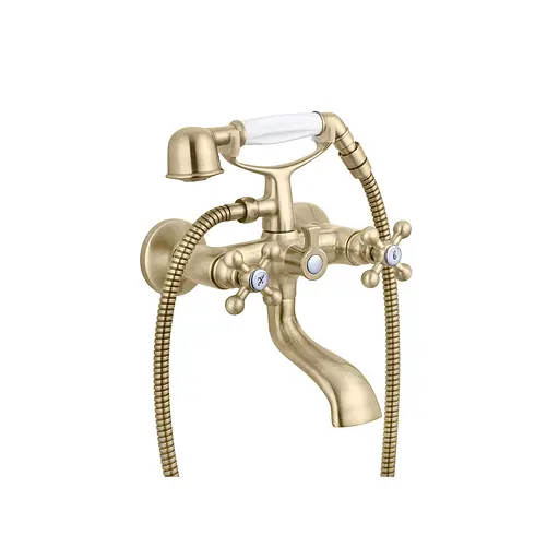 Смеситель для ванной комнаты Ibergrif Lucca M13052C CV028475 Бронза - фото 1