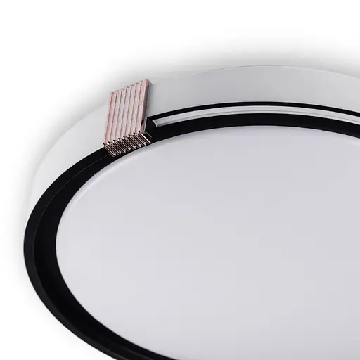 Cветильник COLISEUM матовый 60W 395*60мм 3000К-6500К из ДК белый с черным - фото 2