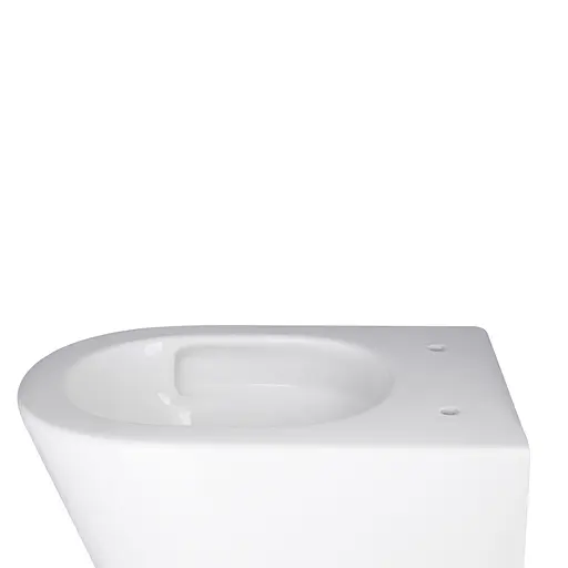 Унитаз подвесной Qtap Scorpio безободковый Ultra Quiet с сиденьем Soft-close QT1433053EUQW, Белый - фото 4