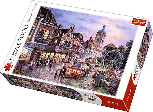 Набір Пазли - (3000 елм.) - "Парк атракціонів" - фото 1