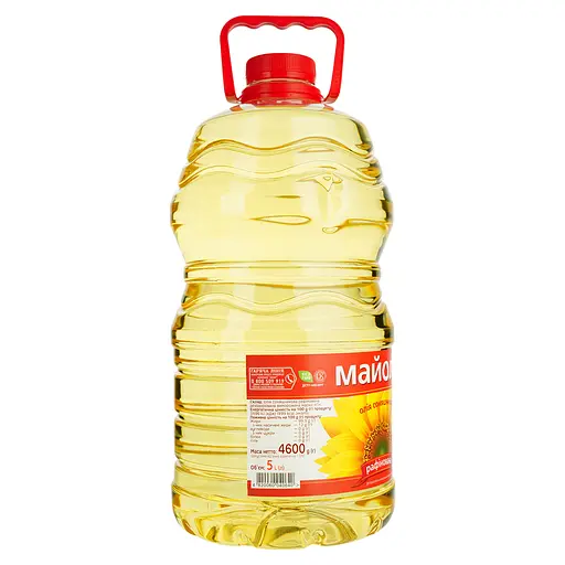 Олія соняшникова Майола Екстра рафінована 5 л (452101) - фото 3