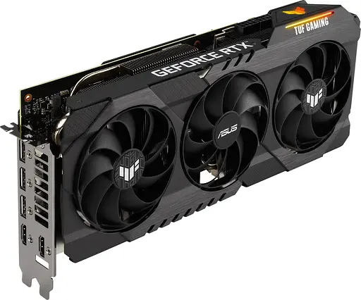 Відеокарта ASUS RTX 3070Ti 8Gb TUF Gaming OC (TUF-RTX3070TI-O8G-GAMING) (GDDR6X, 256 bit, PCI-E v4.0) Б/в - фото 7