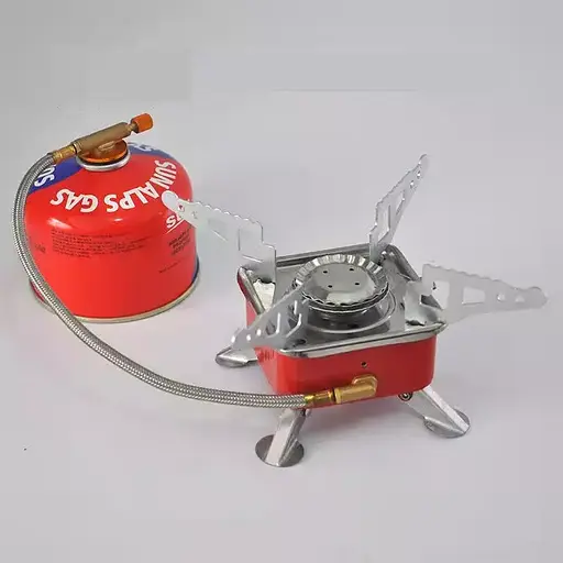 Газовий пальник примус з п'єзопідпалом Kovab K-202 під різьбовий балон - фото 3