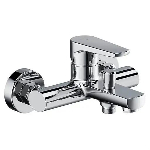 Смеситель для ванны и душа Cersanit Moduo S951-346 однорычажный Хром 30412 - фото 1