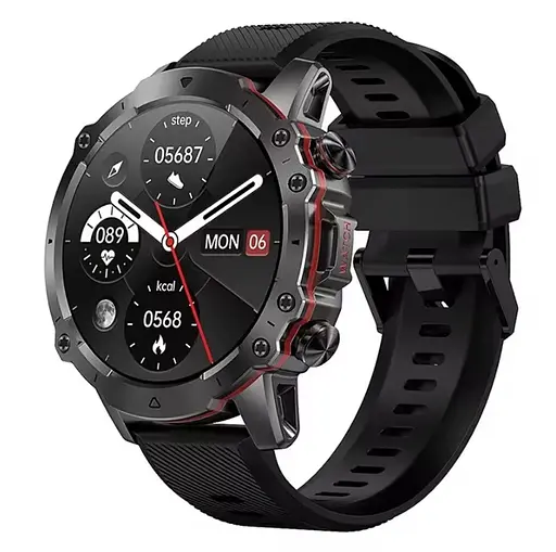 Розумний годинник Smart Hardy AK56 Rubber Black