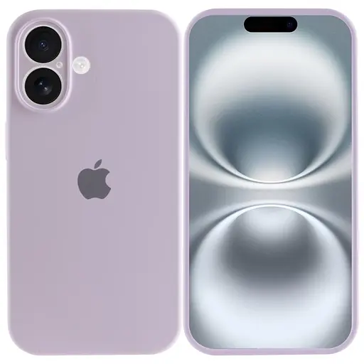 Чохол Epik Silicone Case Full Camera Protective AA для Apple iPhone 16, 6.1 Бузковий/Lilac - фото 2