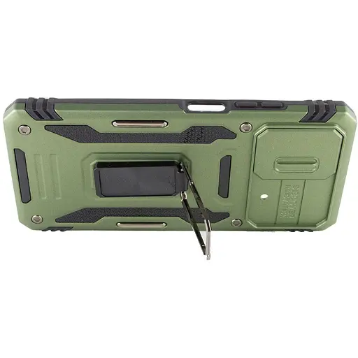 Ударостійкий чохол Camshield Army Ring для Xiaomi Poco X5 5G / Note 12 5G Оливковий / Army Green - фото 5