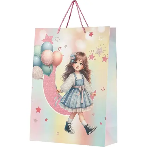 Пакет подарунковий HY706-3-3 Різнокольоровий - фото 1