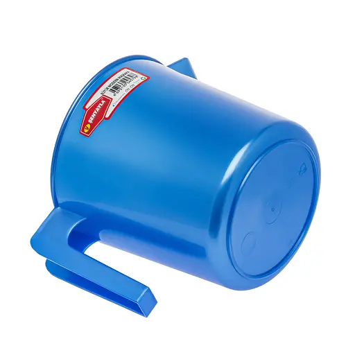 Стакан мірний пластмасовий з ручкою для харчових продуктів 1750 мл Irak Plastik Синій 87563 - фото 4